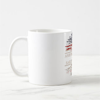 Amerikansk odling med sardinska rötter kaffemugg