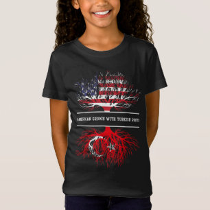 Amerikansk odling med turkiska rötter Turkiet T Shirt