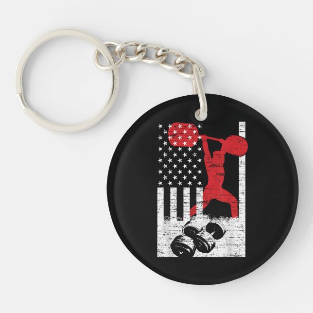 Amerikansk Olympisk Tyngdlyftning (Framsidan)