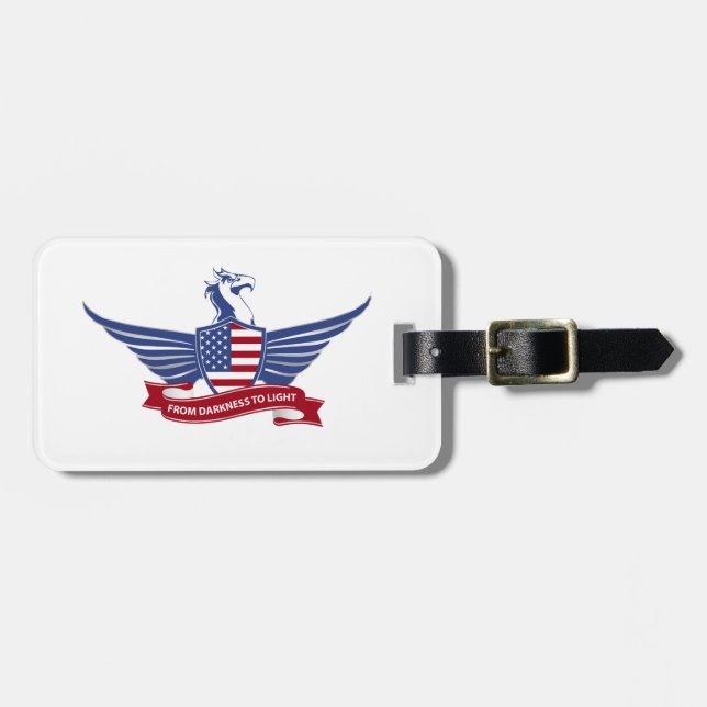 Amerikansk örn bagagebricka (Horisontell Framsida)