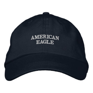 Amerikansk Örn Broderad Hatt Keps