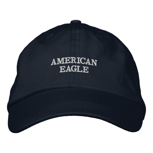 Amerikansk Örn Broderad Hatt  Keps (Framsida)
