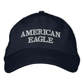 Amerikansk Örn Broderad Hatt Keps
