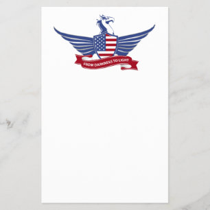 Amerikansk örn flygblad
