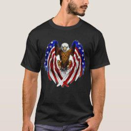 Amerikansk örn Frontal T Shirt
