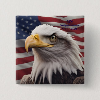 Amerikansk örn-knapp knapp