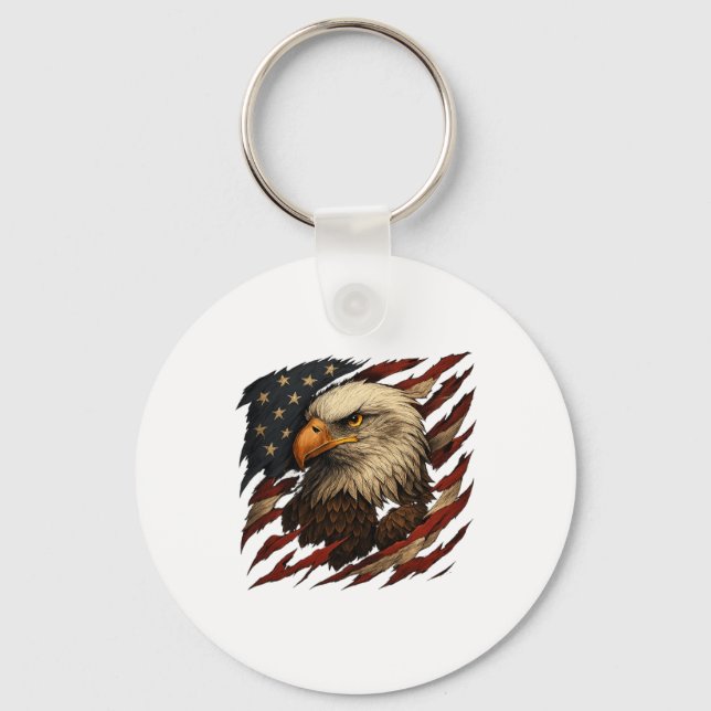 Amerikansk Örn Nyckelring (Framsida)