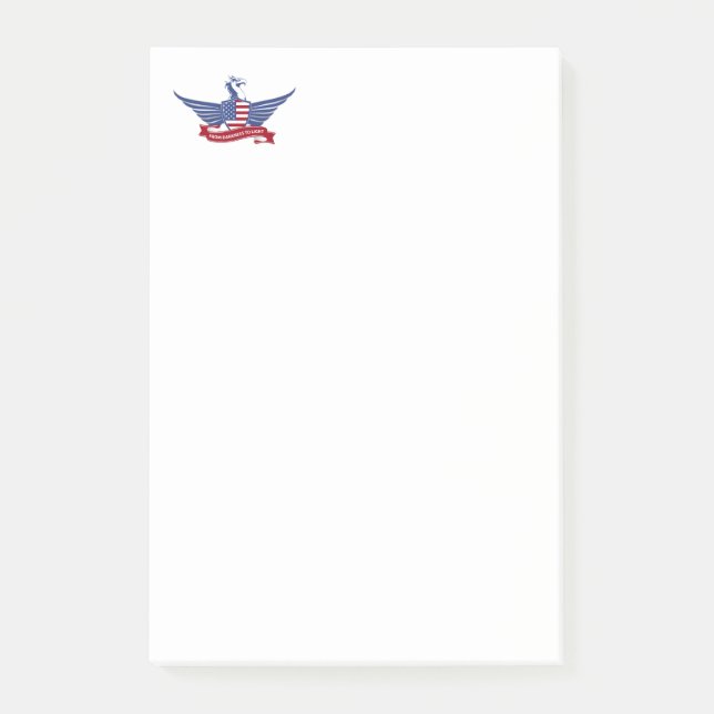 Amerikansk örn post-it block (Framsida)
