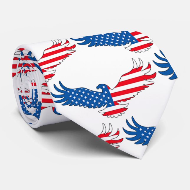 Amerikansk örn slips (Rullad)