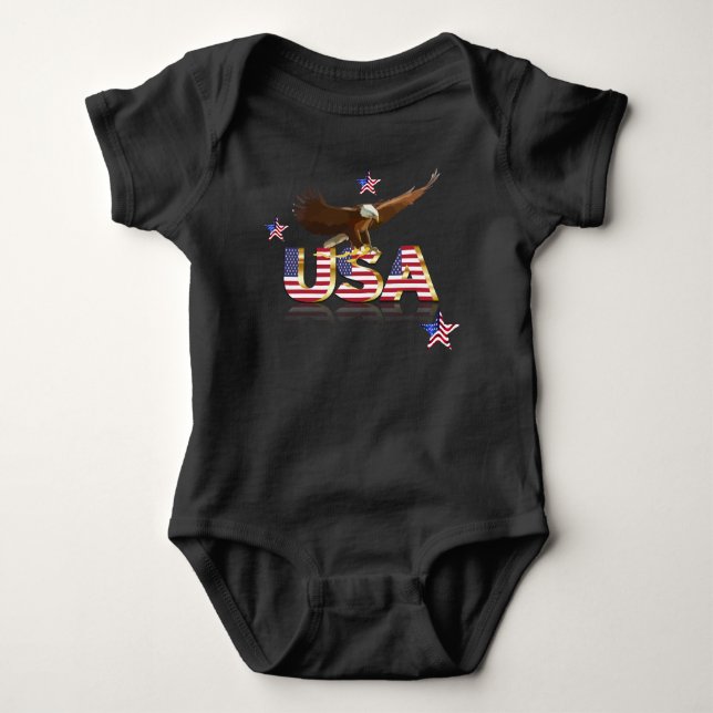 Amerikansk örn t-shirt (Framsida)