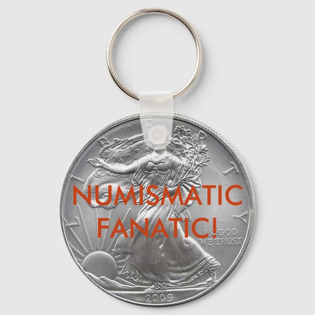 Amerikansk örnnyckelkedja nyckelring (Framsida)