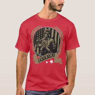 Amerikansk patriot (2) t shirt