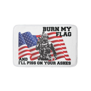 Amerikansk patriot badrumsmatta