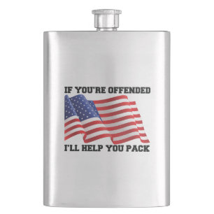 Amerikansk patriot fickplunta