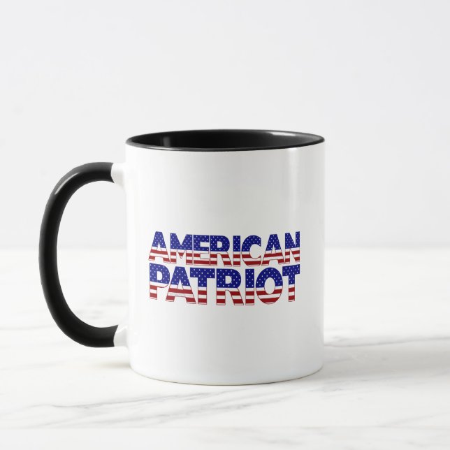 Amerikansk patriot mugg (Vänster)