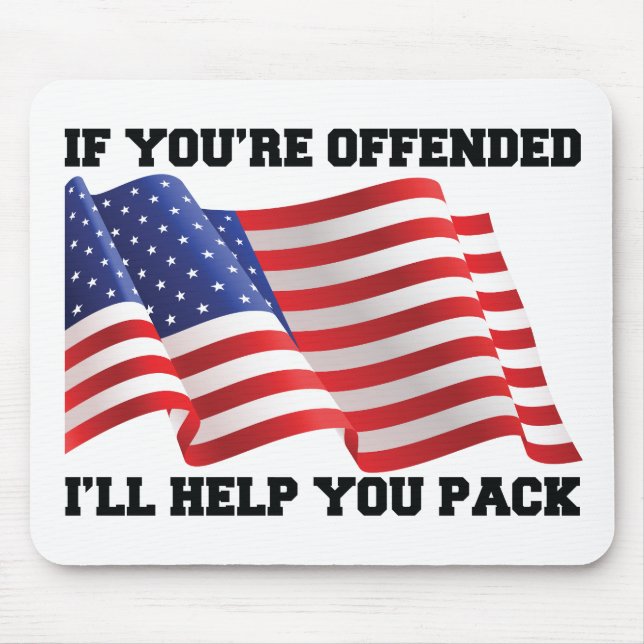 Amerikansk patriot musmatta (Framsidan)