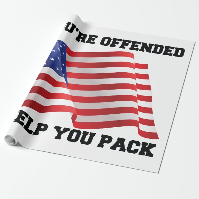 Amerikansk patriot presentpapper (Utrullad)