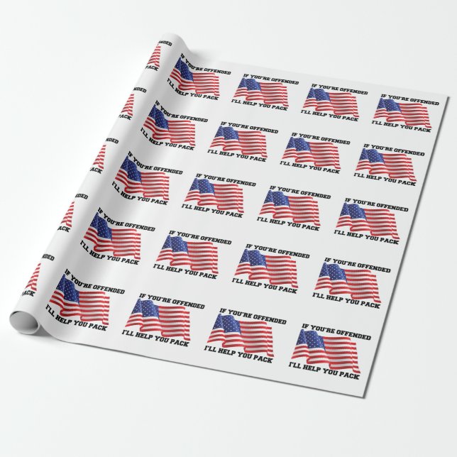 Amerikansk patriot presentpapper (Utrullad)