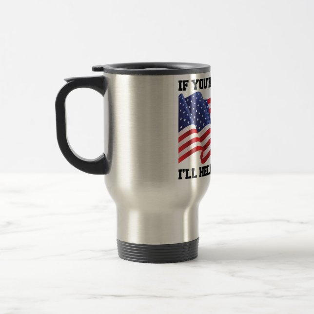 Amerikansk patriot resemugg (Vänster)