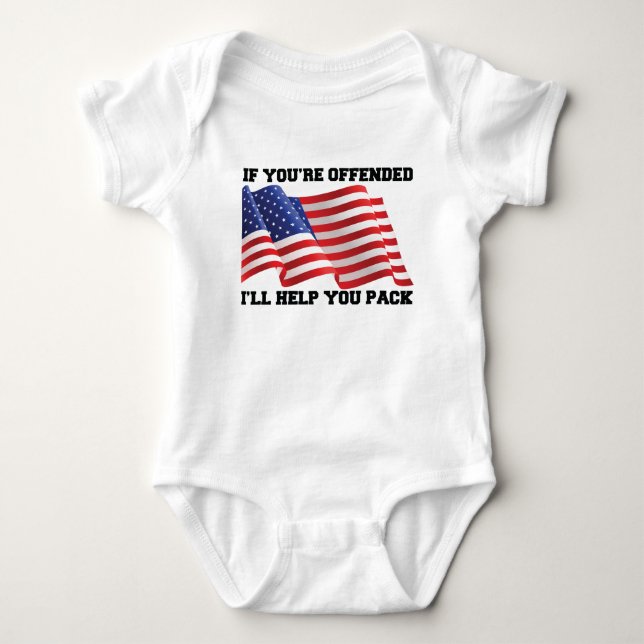 Amerikansk patriot t shirt (Framsida)