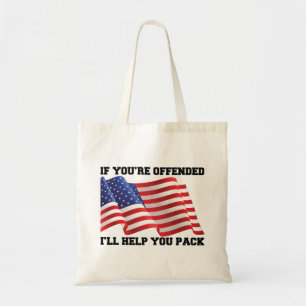 Amerikansk patriot tygkasse