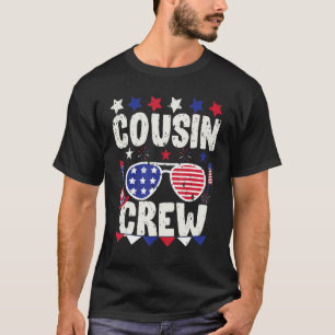 Amerikansk patriotisk kusin, 4:e juli t shirt