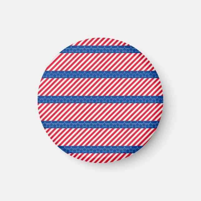 Amerikansk patriotisk magnet (Framsidan)