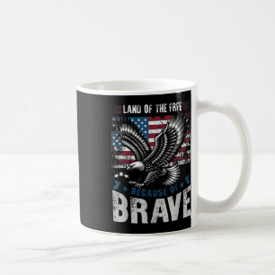 Amerikansk patriotisk ört kaffemugg