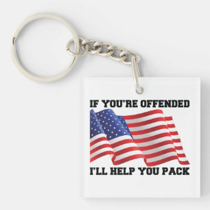 Amerikansk patriotisk prydnadskudde