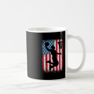 Amerikansk patriotisk Sketll 4 juli Usa Flagga Män Kaffemugg