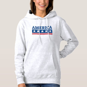 Amerikansk patriotisk typografi t shirt