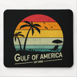 Amerikansk patriotisk vintage i bukt musmatta