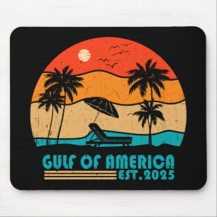 Amerikansk patriotisk vintage i bukt musmatta