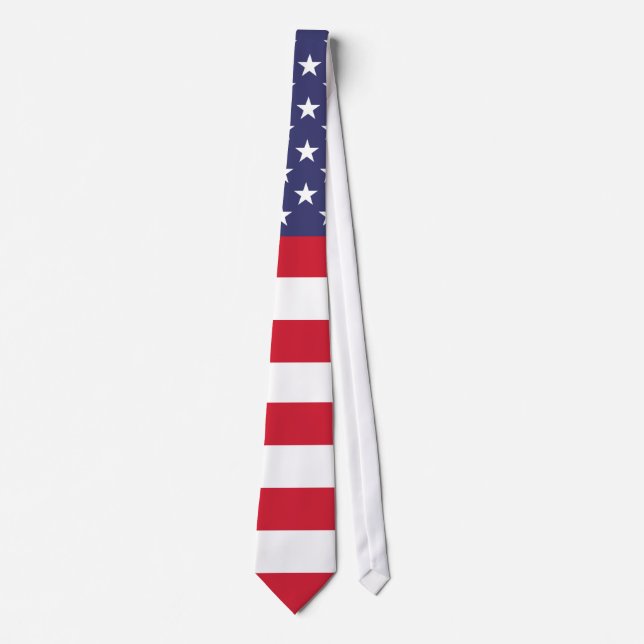Amerikansk patriotism USA flagga Slips (Framsida)