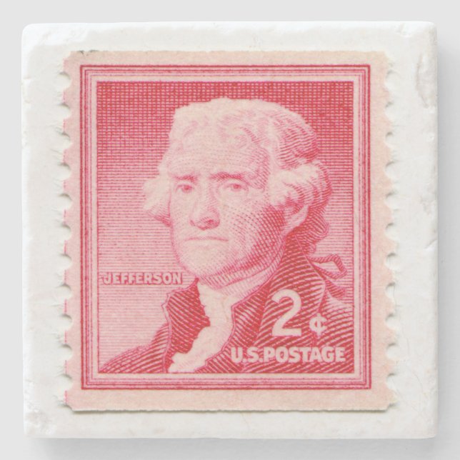 Amerikansk postfrimärkes stencool stenunderlägg (Framsidan)