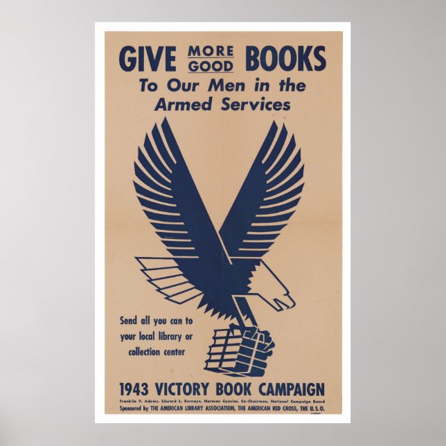 Amerikansk propaganda under Världskrig II Poster (Framsidan)