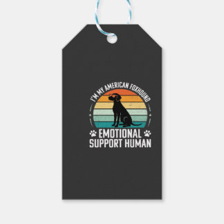 Amerikansk rävhund emotionellt stöd människa hund presentetikett