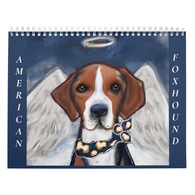 Amerikansk rävhund  kalender (Omslag)