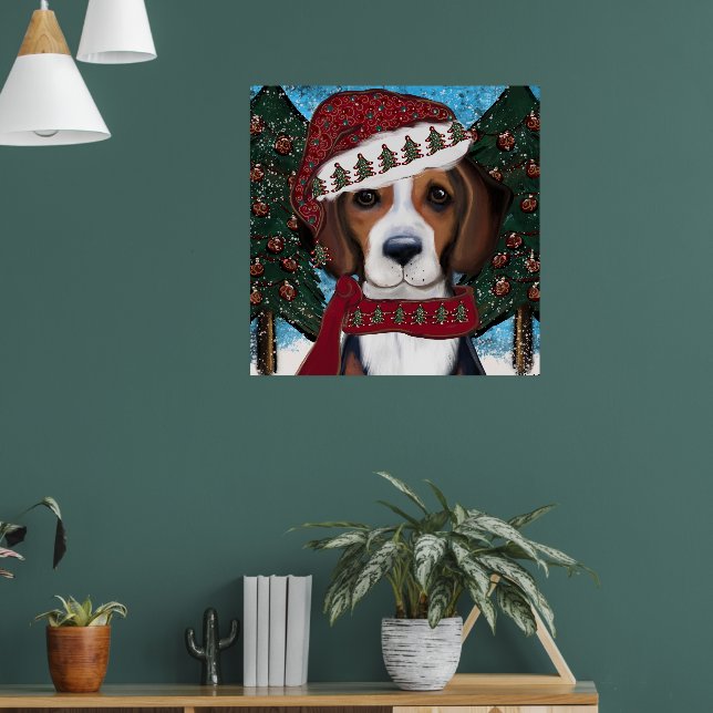 Amerikansk rävhund  poster (Vardagsrum 1)