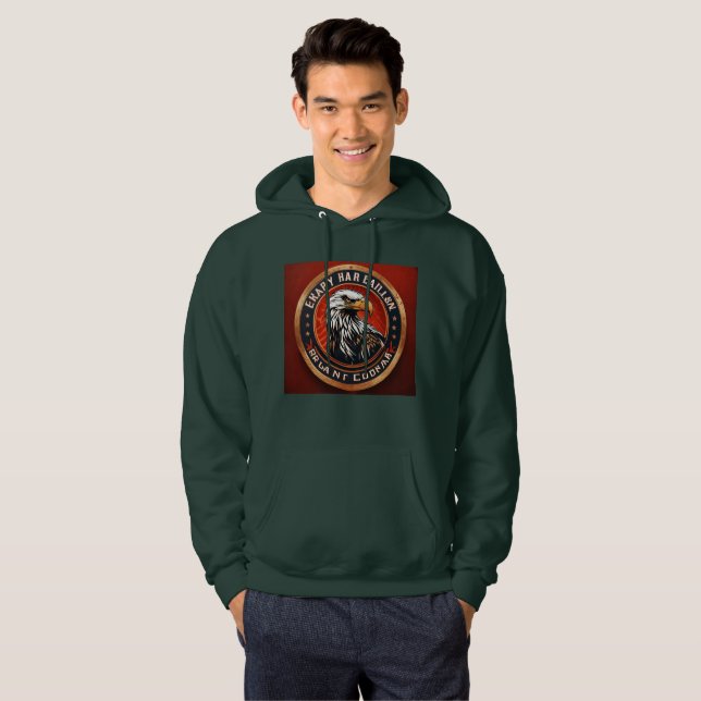Amerikansk rede hoodie (Hel framsida)