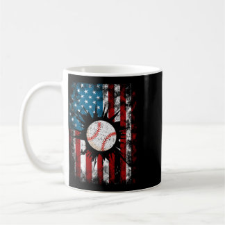 Amerikansk Sälj Oss Flagga 4:e Juli Pojkar Kaffemugg