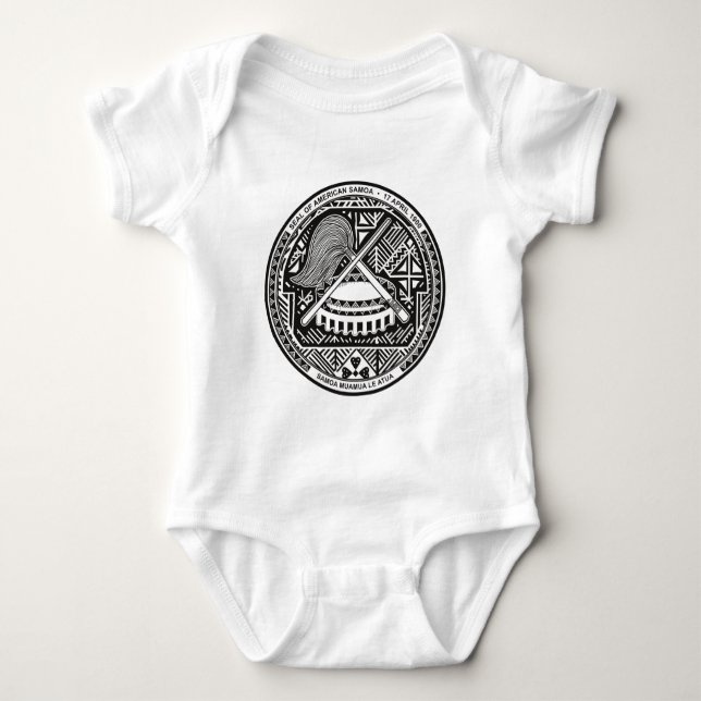 amerikansk samoätsäl tee shirt (Framsida)