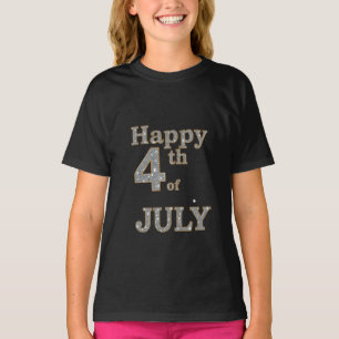 Amerikansk själ: Klassiska 4:e juli-vibbar T Shirt