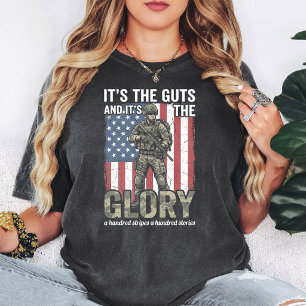 Amerikansk soldat amerikansk flagga patriotisk str t shirt