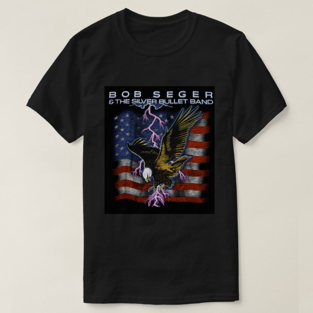 Amerikansk sommartid Bob Silver Seger Bullet B T Shirt (Design framsida)