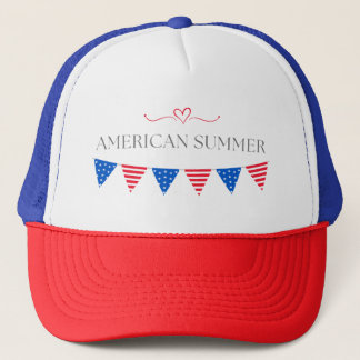 Amerikansk sommartruckerkeps keps