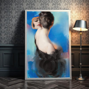 Amerikansk söndagsomslagsillustration, Rolf Armstr Poster