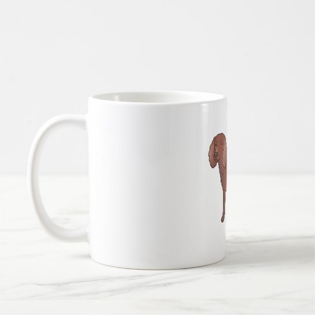 Amerikansk spaniel hund Magic Kaffemugg (Vänster)