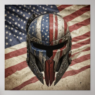 Amerikansk spartan  poster