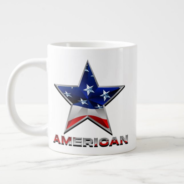 Amerikansk specialitet Mugg Jumbo Mugg (Vänster)